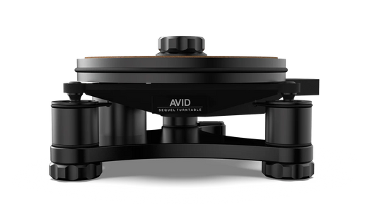 AVID SEQUEL™ Black Turntable