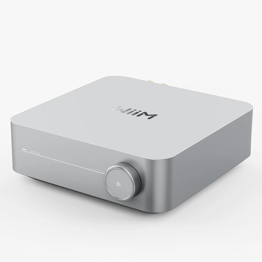 WiiM Amp Multiroom Stereo Streaming Amplifier with AirPlay 2, Chromecast, HDMI & Voice Control - Space Grey
