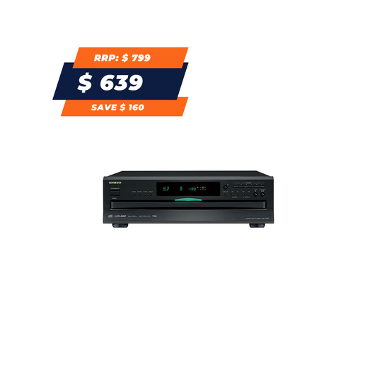 Onkyo DCX390M4 6-Disc CD Player - Black