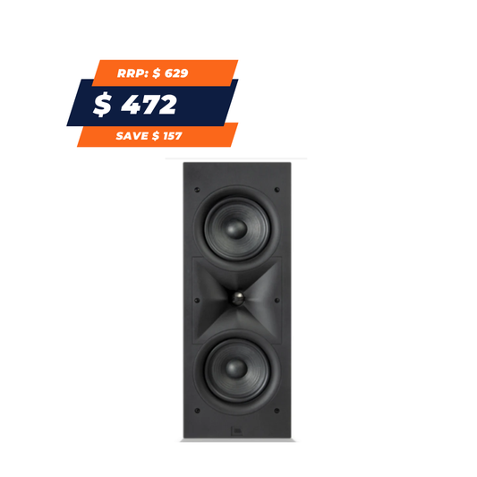 JBL Stage 2 250WL Dual 2.25” LCR In-wall Speaker