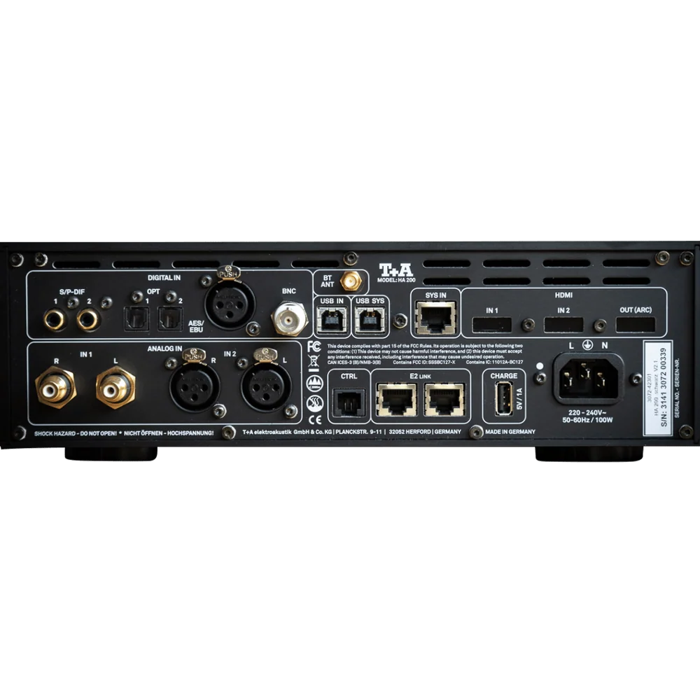 HA 200 Headphone Amplifier