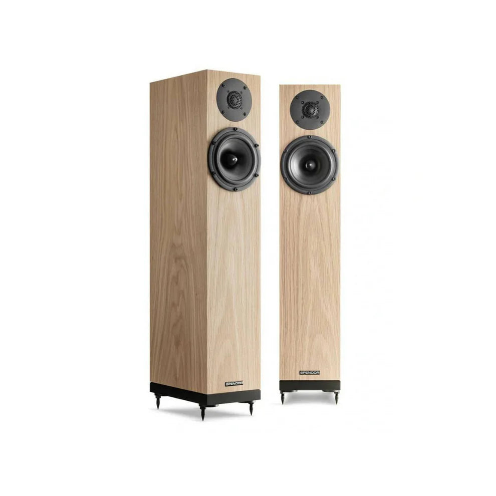 Spendor A2 Floor Standing Speaker Oak - Trade-In