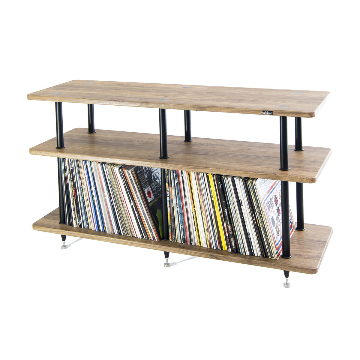 Solidsteel Vinyl Library 3 Shelf