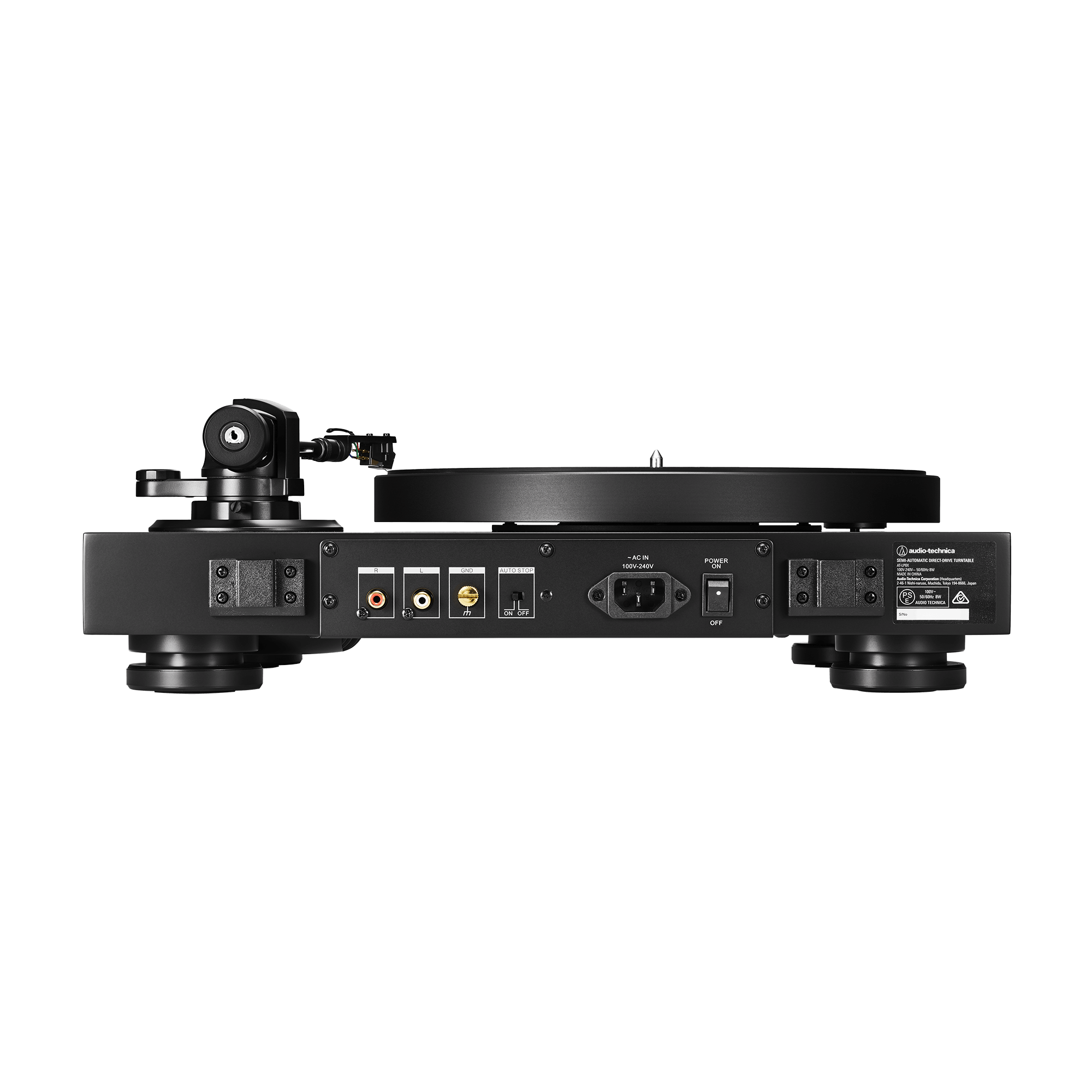 AT-LP8X Semi-Automatic Direct-Drive Turntable