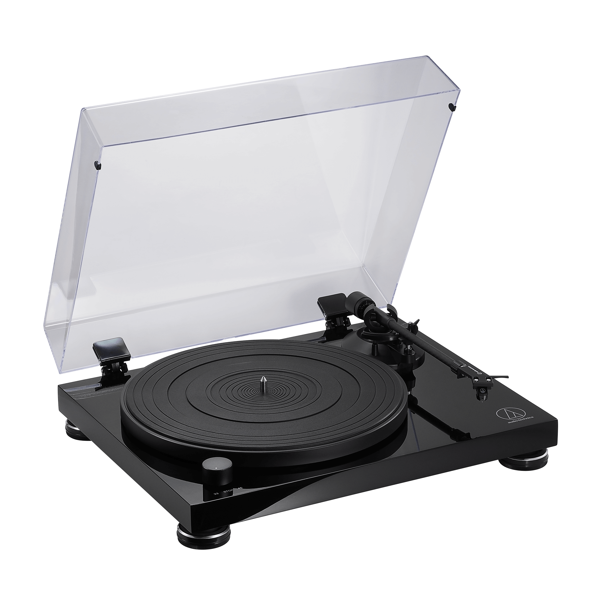 AT-LPW50PB Fully Manual Belt-Drive Turntable