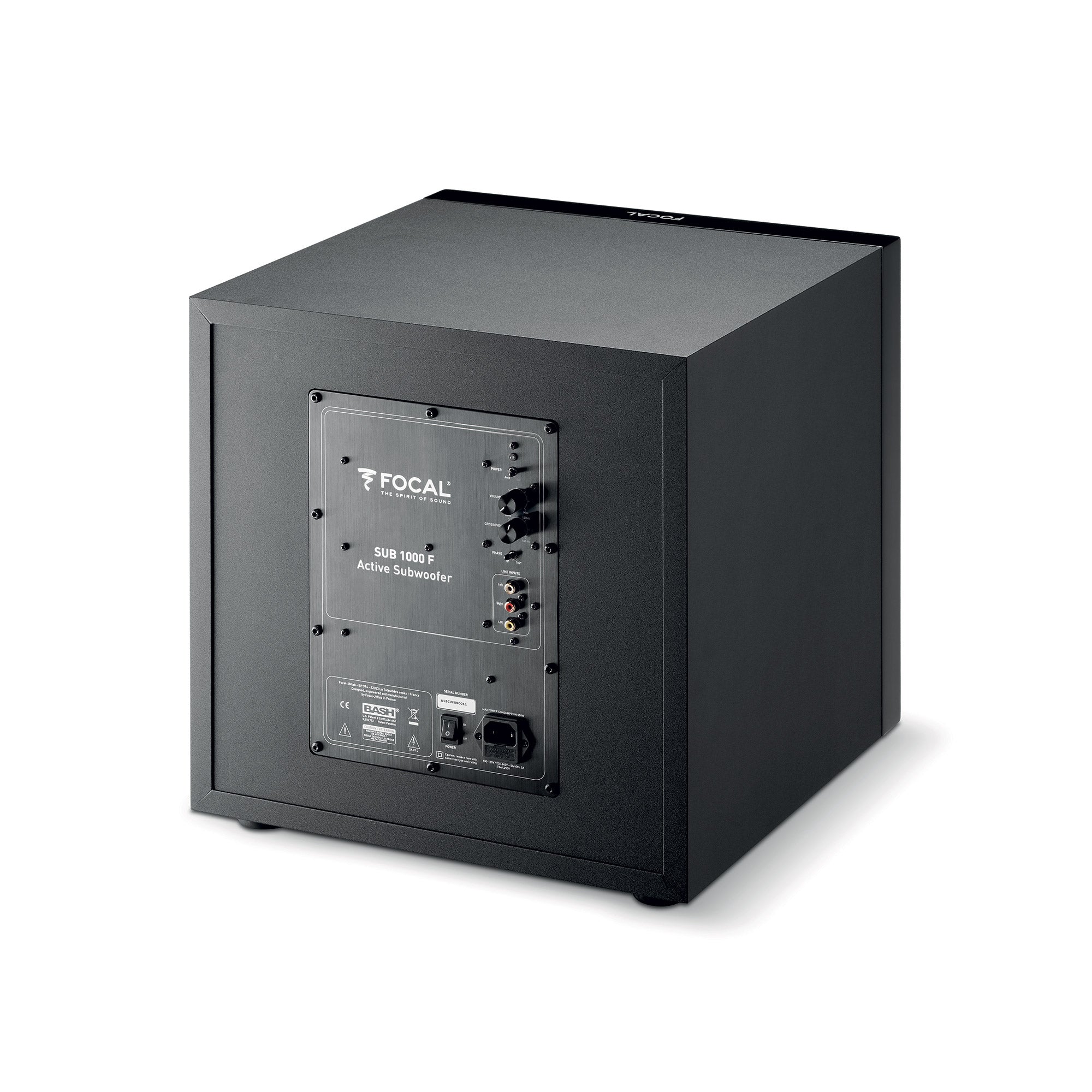 Focal Sub 1000F Amplified and Compact Subwoofer