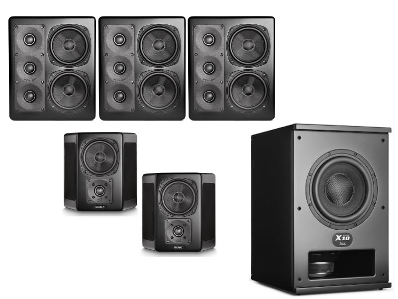 M&K Sound MP150 On-Wall 5.1 Speaker Pack