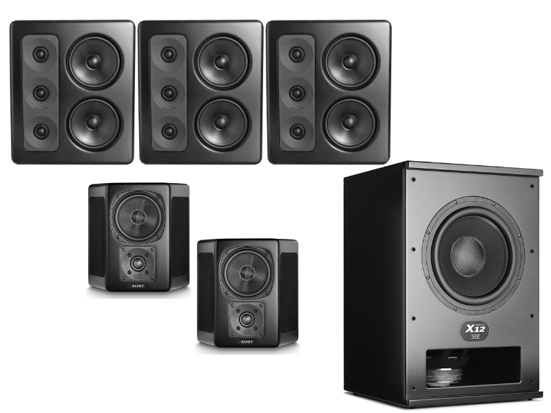 M&K Sound MP300 On-Wall 5.1 Speaker Pack