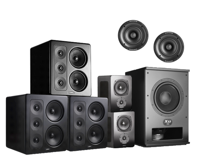 M&K Sound S300 5.1.2 Dolby Atmos THX Speaker Pack