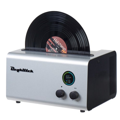 Silver Degritter Ultrasonic Record Cleaning Machine Degritter - Brisbane HiFi