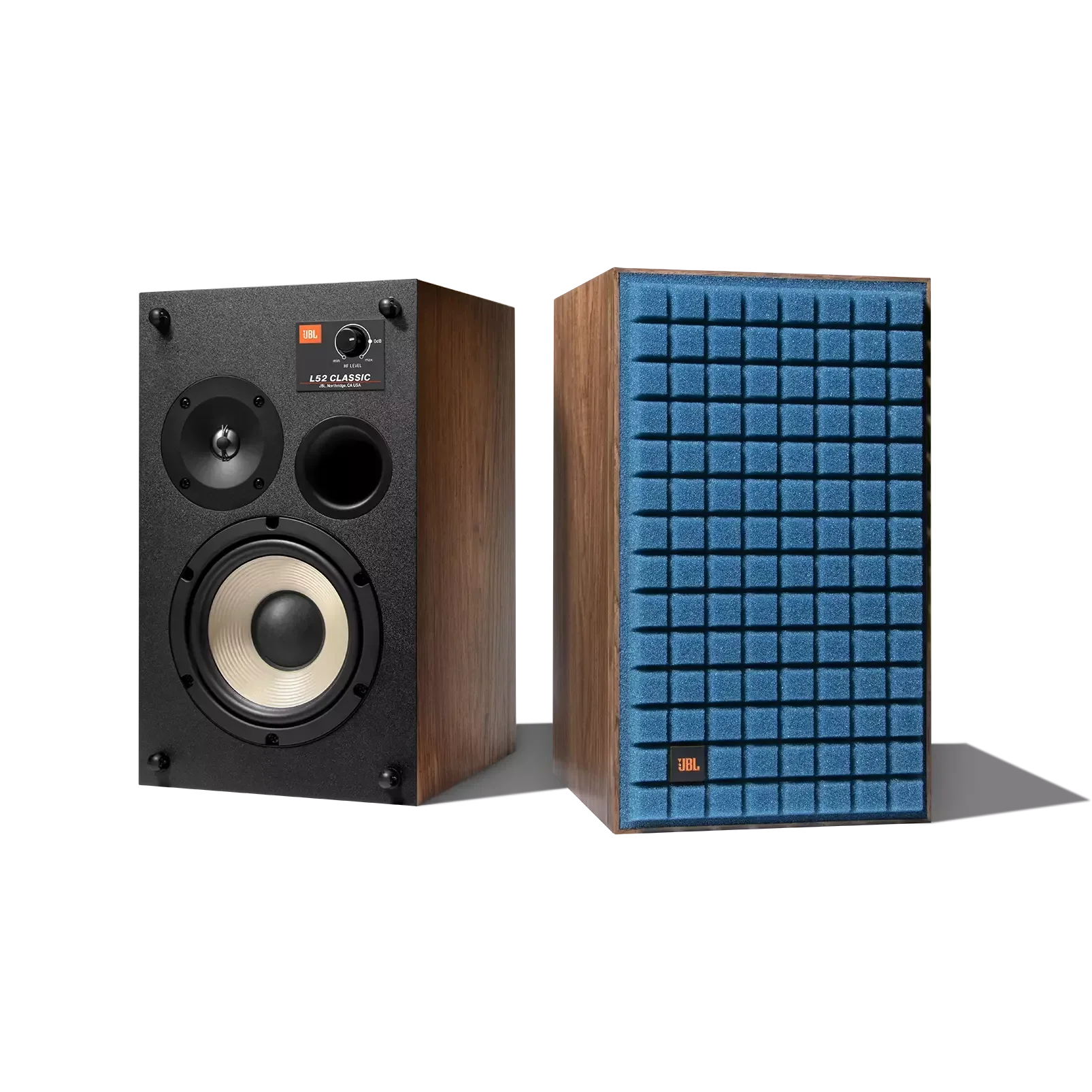 Blue / No Isolation JBL L52 Classic Bookshelf Loudspeaker with Blue Grille JBL - Brisbane HiFi