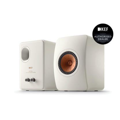 Mineral White KEF LS50 Meta Standmount Loudspeakers KEF - Brisbane HiFi