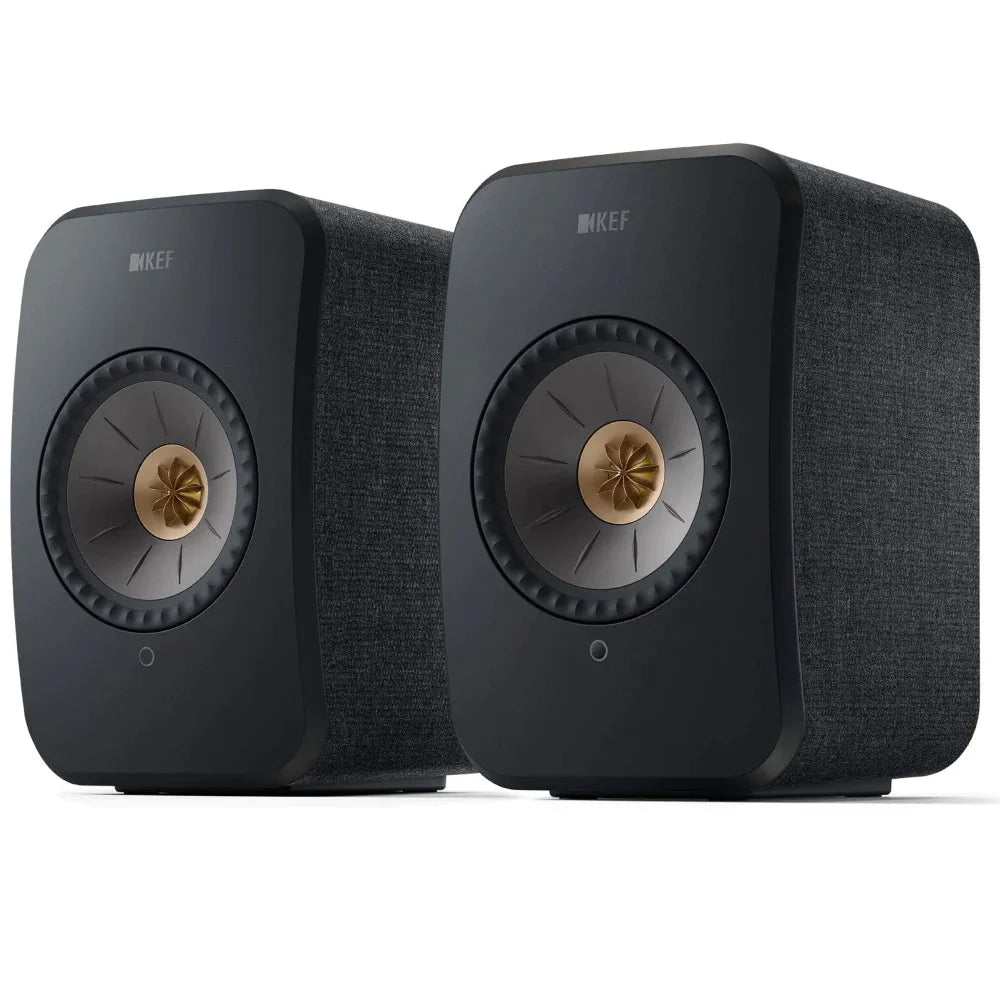 Carbon Black KEF LSX II Bookshelf Speakers KEF - Brisbane HiFi