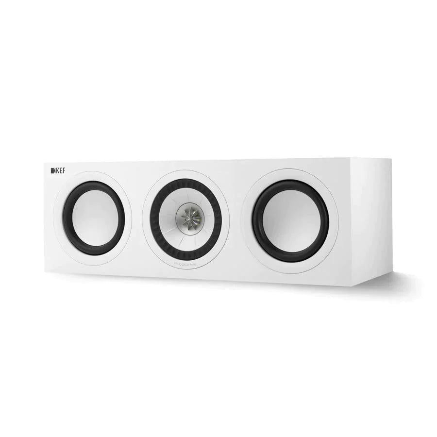 White KEF Q250c Centre Channel Speaker KEF - Brisbane HiFi