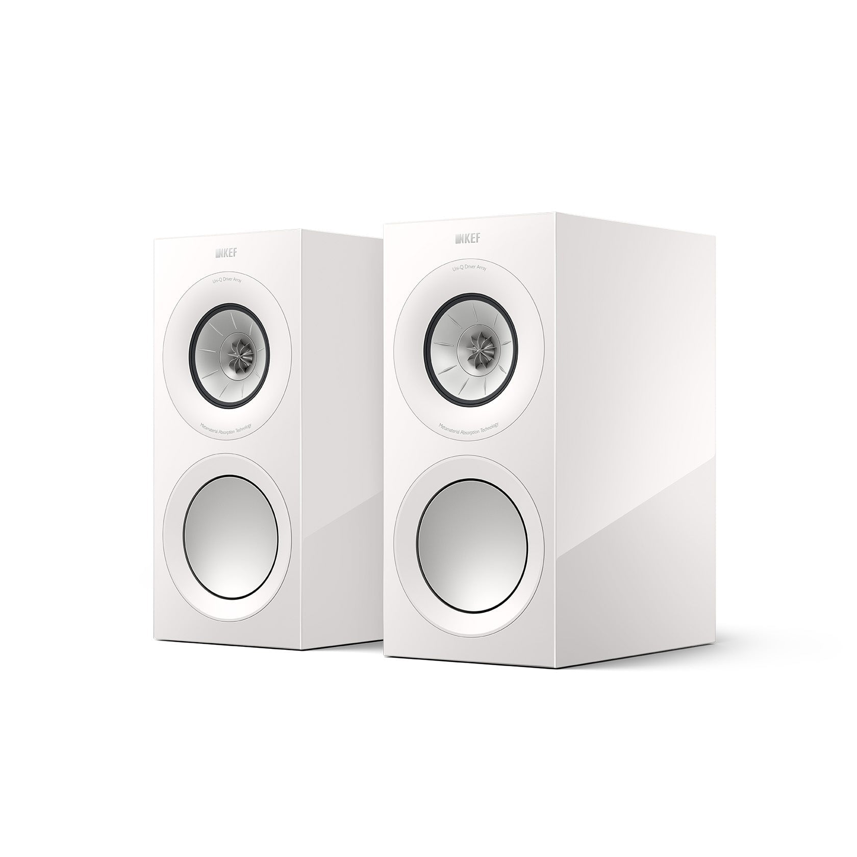 White Gloss KEF R3 Meta KEF - Brisbane HiFi