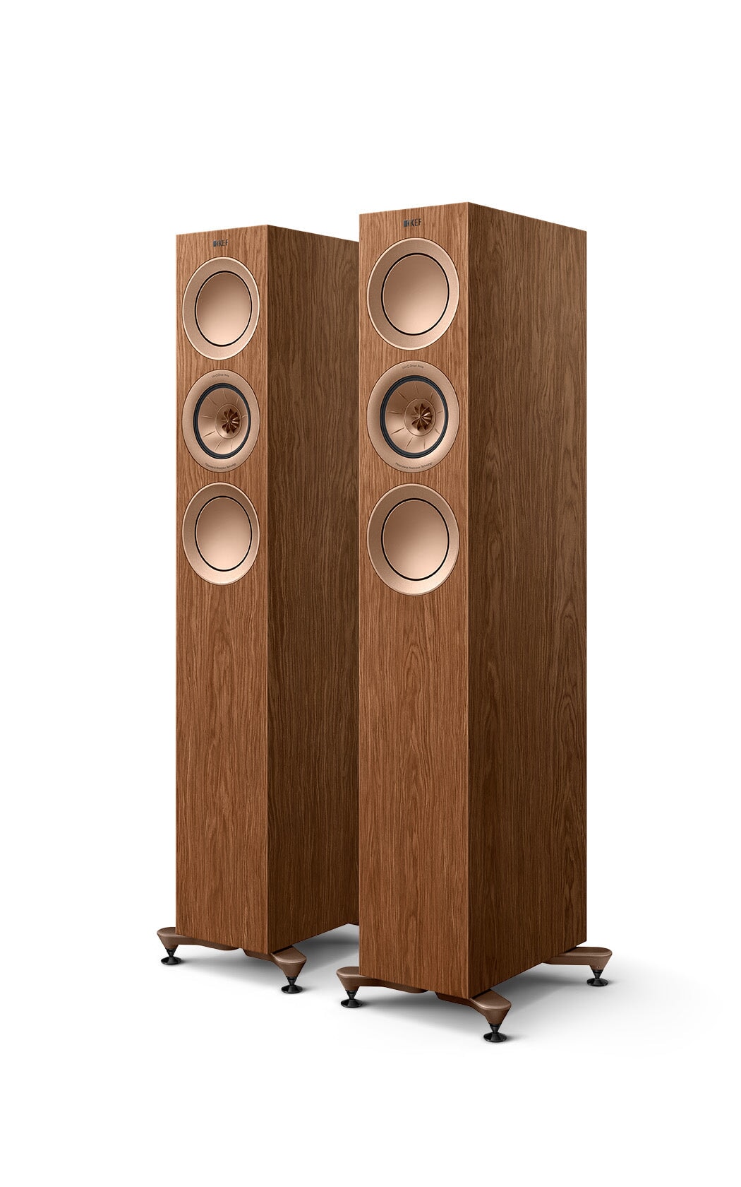 Walnut KEF R5 Meta KEF - Brisbane HiFi