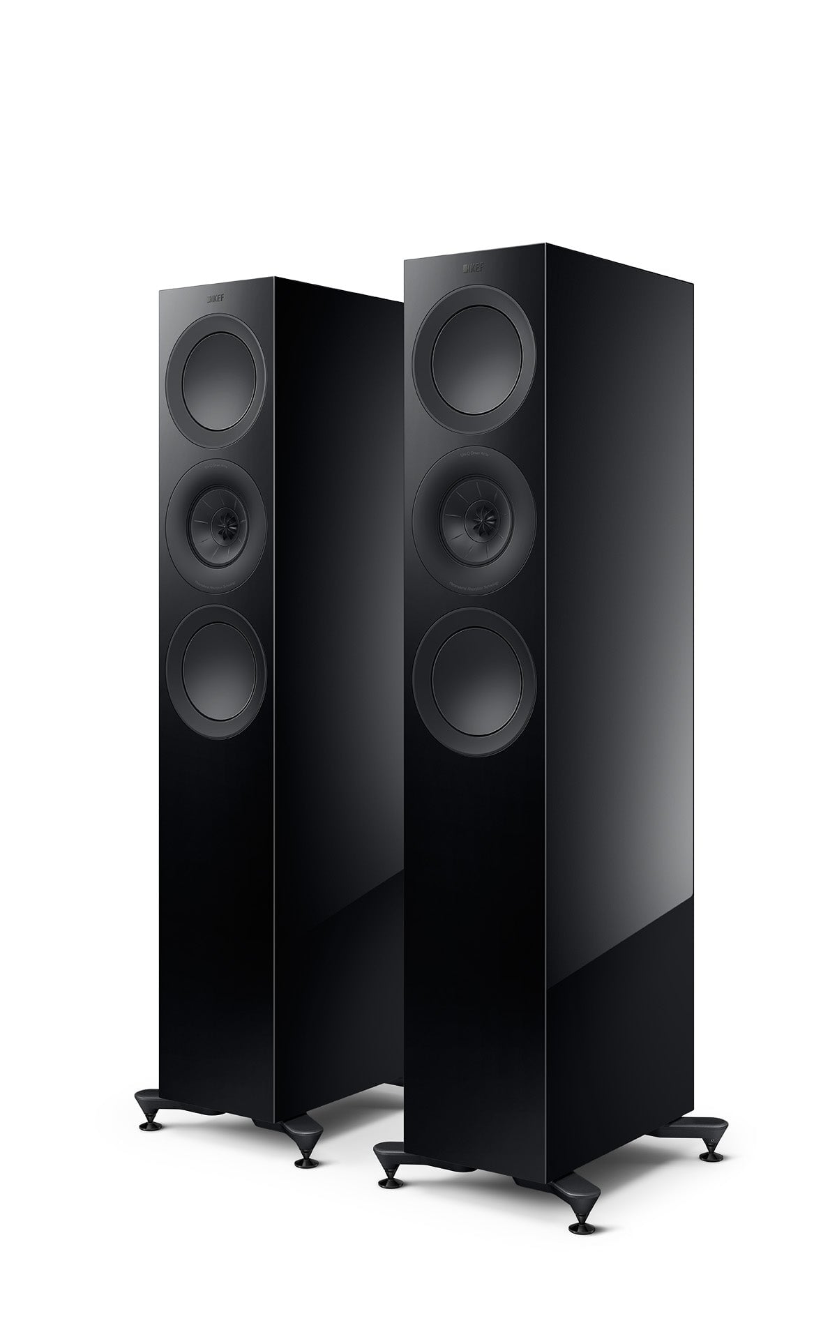 Black Gloss KEF R7 Meta KEF - Brisbane HiFi