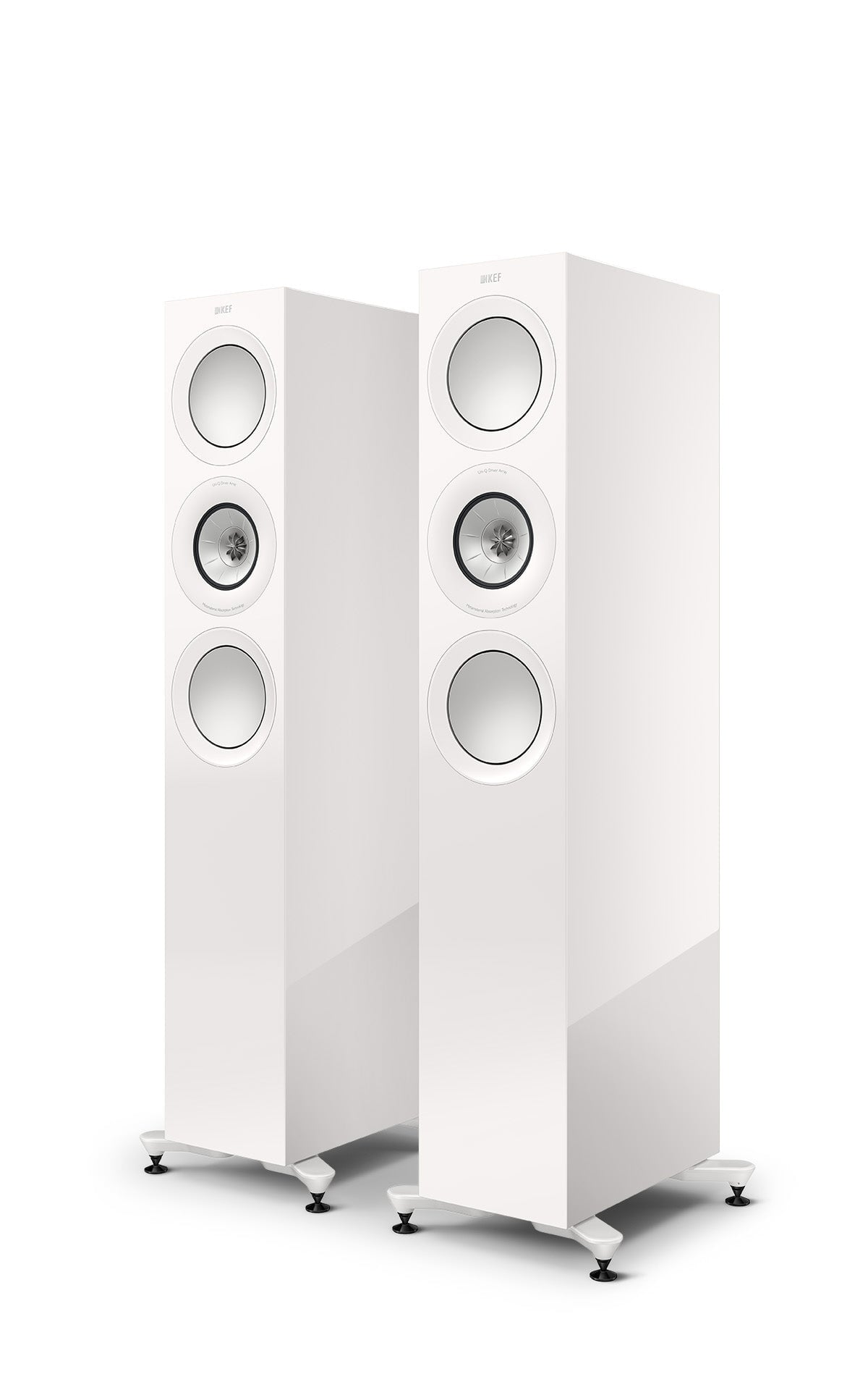 White Gloss KEF R7 Meta KEF - Brisbane HiFi