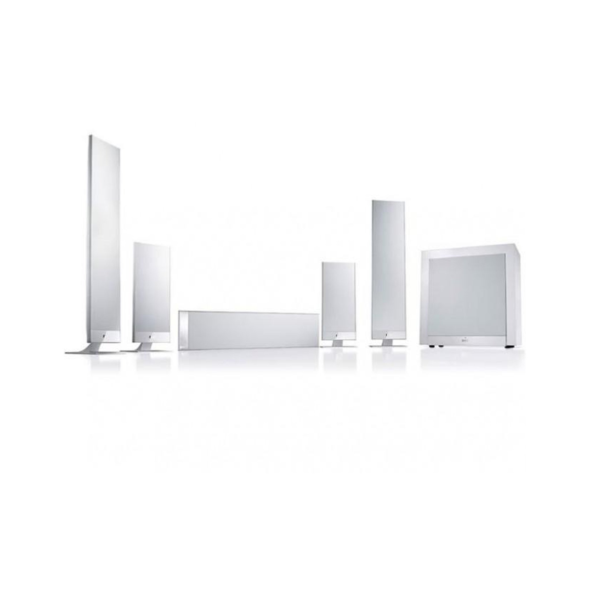 White KEF T205 Surround Sound System KEF - Brisbane HiFi