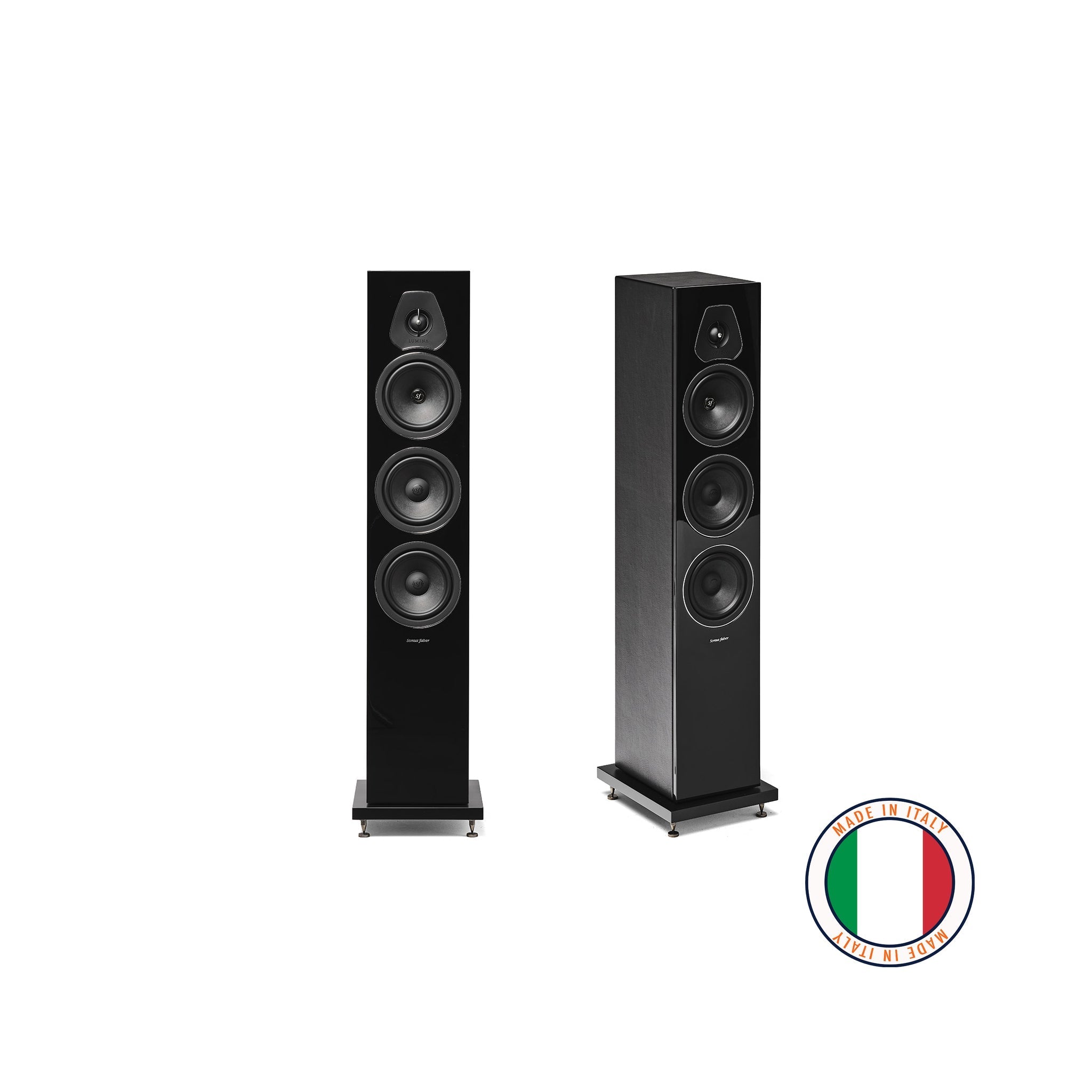 Black Sonus Faber Lumina III Floorstanding Speaker Sonus Faber - Brisbane HiFi