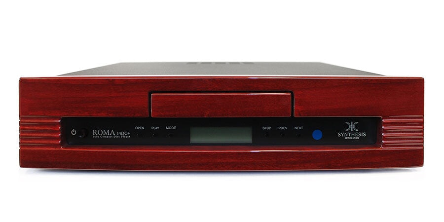 Wood Synthesis Roma 14DC+ Tube Compact Disc Player with Digital Inputs Synthesis - Brisbane HiFi