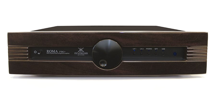 Dark Synthesis Roma 37DC+ High Power Hybrid Integrated Stereo Amplifier Synthesis - Brisbane HiFi