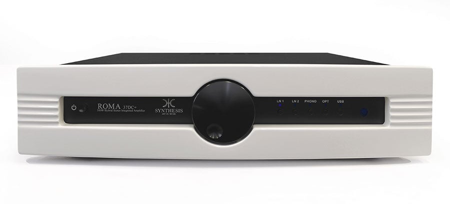 White Synthesis Roma 37DC+ High Power Hybrid Integrated Stereo Amplifier Synthesis - Brisbane HiFi