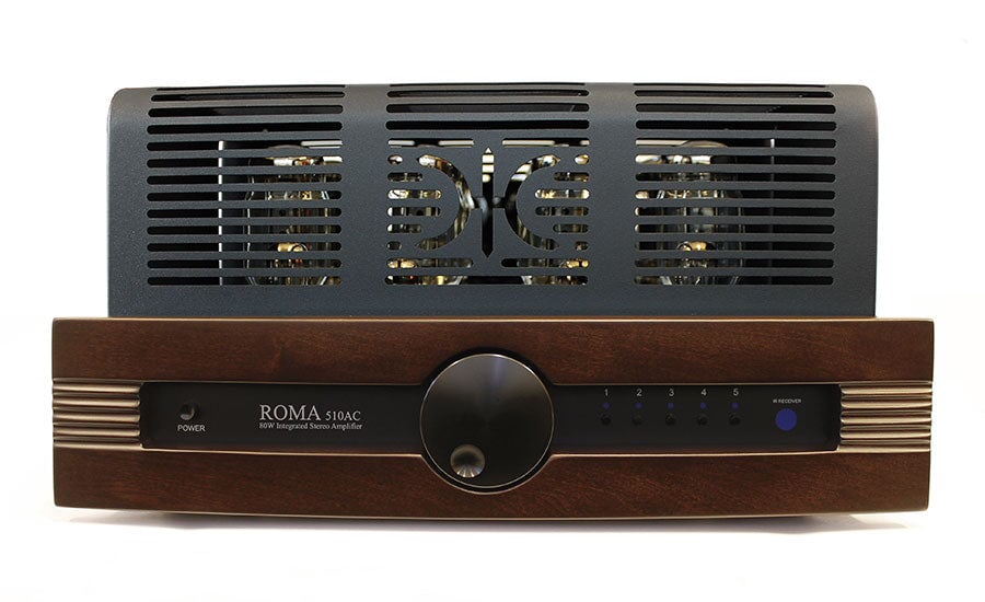 Walnut Synthesis Roma 510AC 80W Integrated Stereo Tube Amplifier Synthesis - Brisbane HiFi