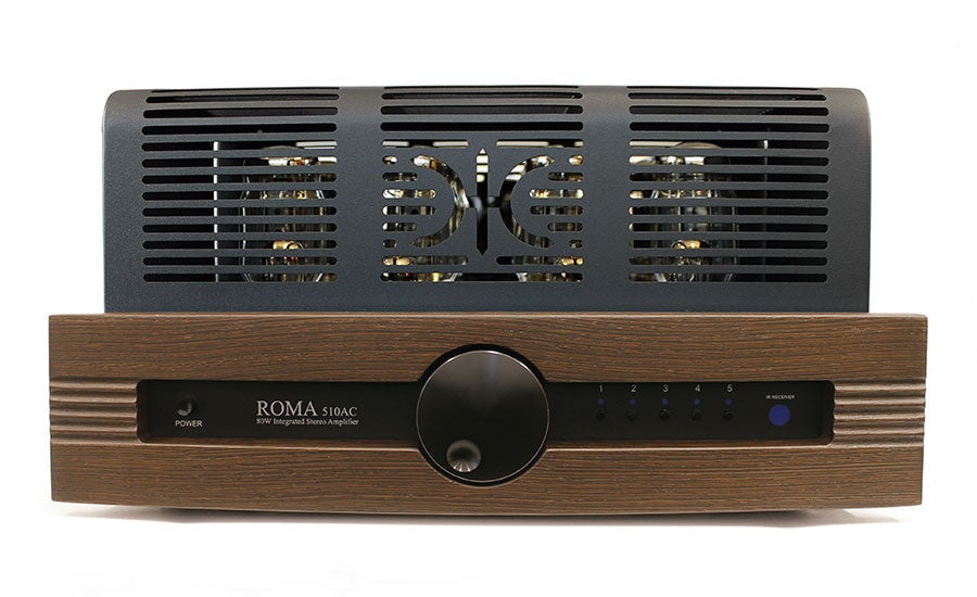 Wenge Synthesis Roma 510AC 80W Integrated Stereo Tube Amplifier Synthesis - Brisbane HiFi