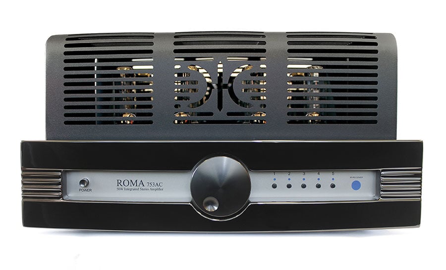 Black Synthesis Roma 753AC 50W Integrated Stereo Tube Amplifier Synthesis - Brisbane HiFi