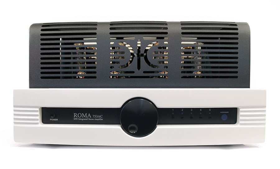 White Synthesis Roma 753AC 50W Integrated Stereo Tube Amplifier Synthesis - Brisbane HiFi