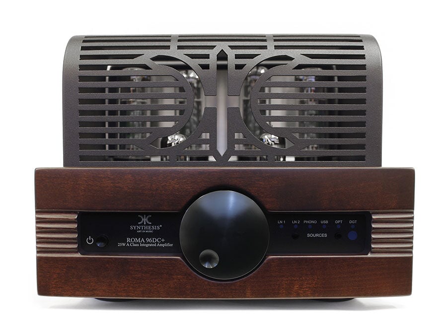 Walnut Synthesis Roma 96DC+ 25W Pure A Class Integrated Stereo Amplifier Synthesis - Brisbane HiFi