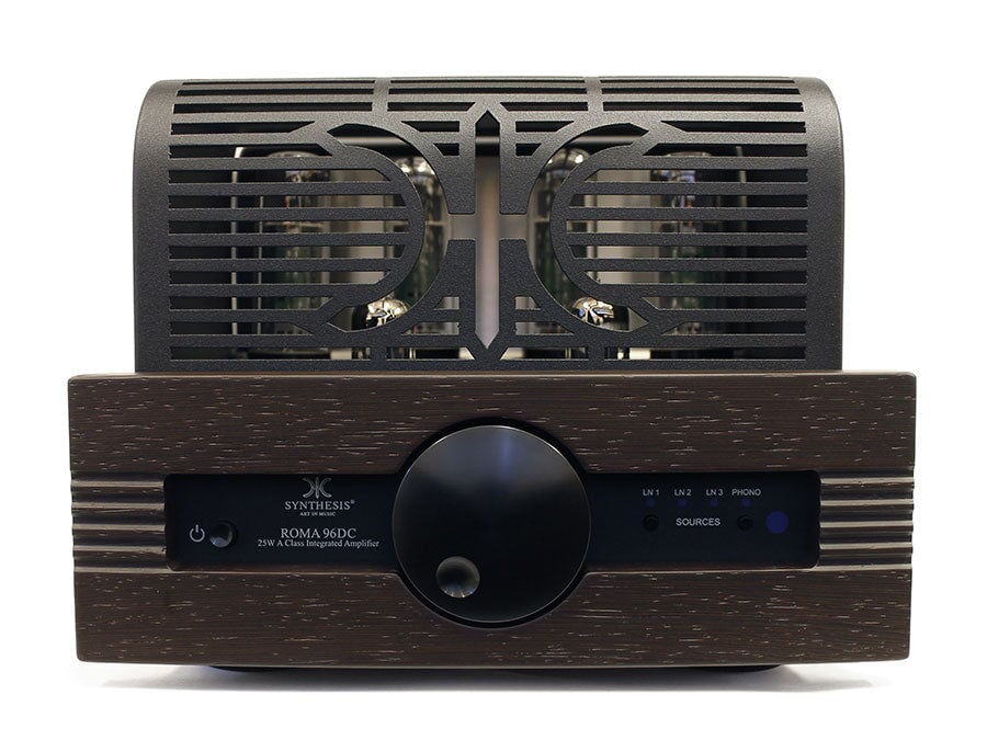 Wenge Synthesis Roma 96DC 25W Pure A Class Integrated Stereo Amplifier Synthesis - Brisbane HiFi