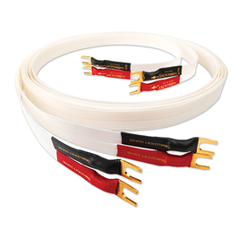 Spade / 1m White Lightning Speaker Cable Nordost - Brisbane HiFi