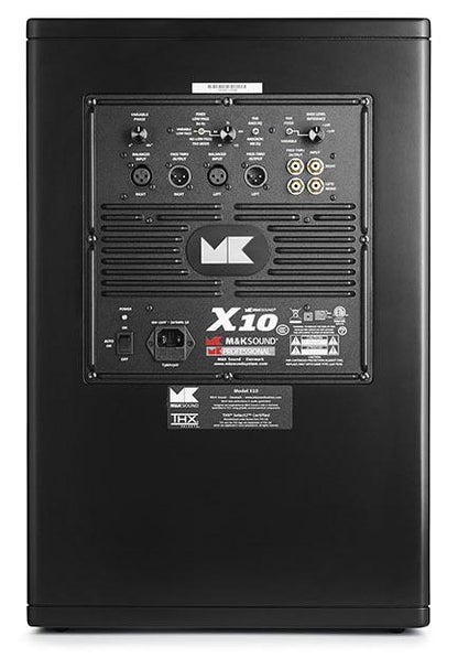  X10 Dual Powered Subwoofer M&K Sound - Brisbane HiFi